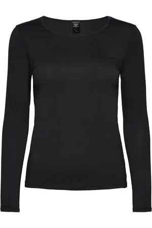 Calida Natural Comfort Top Long-Sleeve Black