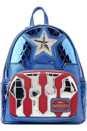 FUNKO Loungefly Mini Backpack 2 Shine Captain Ame Blue