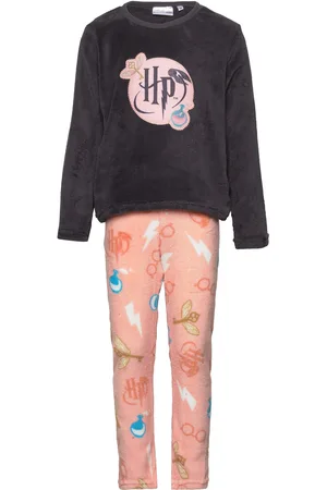 Harry Potter Pyjalong Coral Patterned