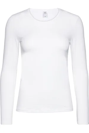 Calida Natural Comfort Top Long-Sleeve White