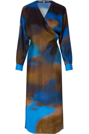 Second Female Haylen Wrap Dress Brown