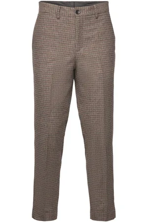 SELECTED Slhslimtapedan Flannel Trouser O Beige