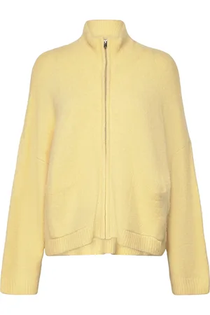 Holzweiler Tine Fluffy Cardigan Yellow