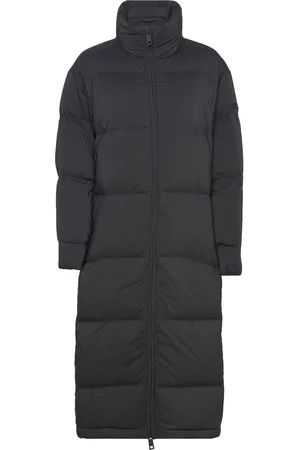 Calvin Klein Seamless Maxi Coat Black