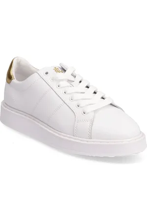 Ralph Lauren Angeline Iv Action Leather Sneaker White