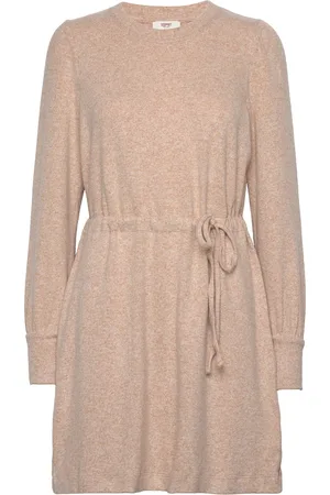 ESPRIT Dresses Knitted Beige