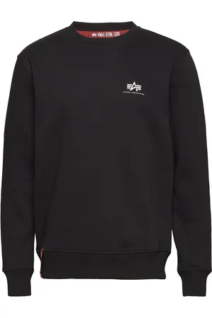 Alpha Industries Basic Sweater Small Logo Black