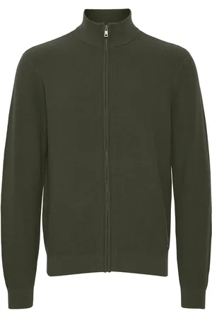 Blend Bhcodford Fullzip Knit Noos Khaki