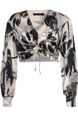 AllSaints Carla Jackie Top Black
