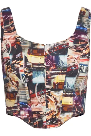 Résumé Tulsars Corset Top Patterned