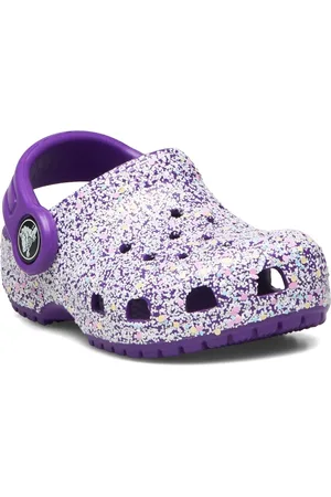Crocs Classic Glitter Clog T Purple