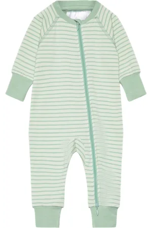 Geggamoja Two Way Zip - Pyjamas Classic Green