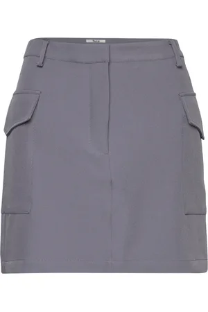 BZR Vibebzcargo Miniskirt Grey