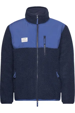 Resteröds Panel Zip Fleece Navy