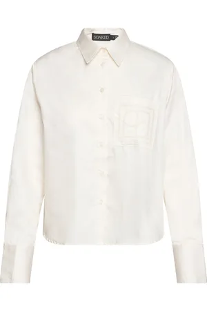 Soaked in Luxury Sladriana Shirt Ls White