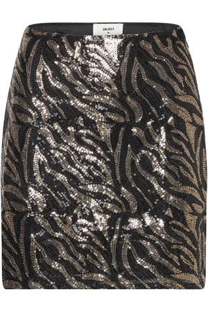 Object Objpernille Lisa Mini Skirt 130 Div Black