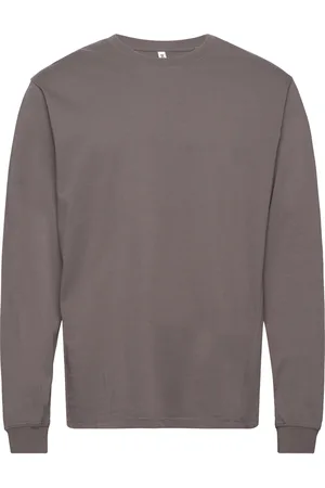 Enkel Studio Esleaf Ls Crewneck - Organic M Grey