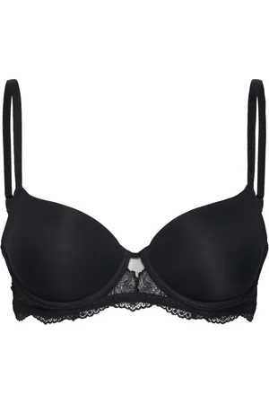 Etam Pure Delicate - Bra No. 4 - Lightly Lined Demi Bra Black