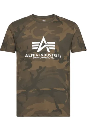 Alpha Industries Basic T-Shirt Camo Khaki