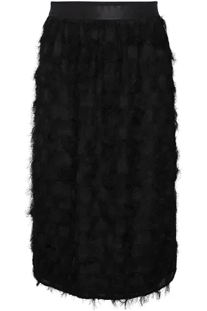 Y.A.S Dio Hw Midi Skirt Black