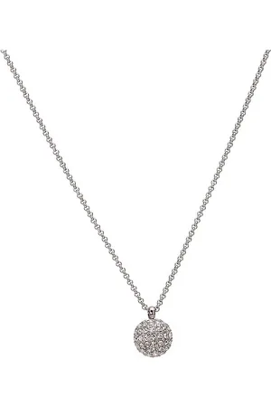 Bud to rose Bullet Necklace Clear/Gold Silver