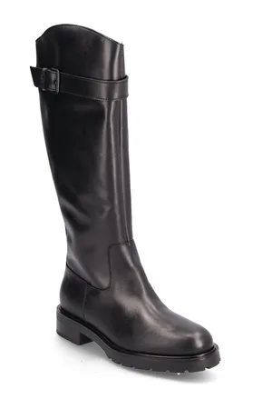 Tommy Hilfiger Th Monochromatic Long Bikerboot Black