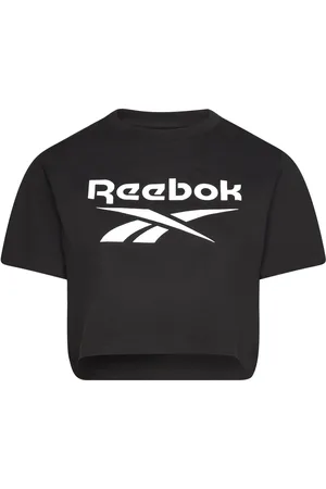 Reebok Reebok Identity Big Logo Crop Tee Black