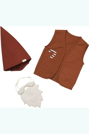 Fabelab Dress-Up Christmas Elf Set - Little Santa Patterned