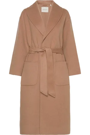 GANT Handstitched Belted Coat Beige