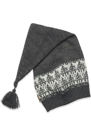 Mikk-Line Christmas Hat Jacquard Grey
