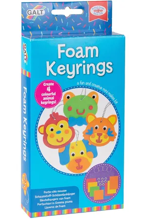John Galt Mini Makes Foam Keyrings Patterned