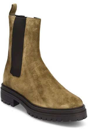 Bash Bottines Suede Coda Green