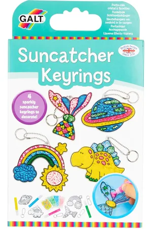 John Galt Suncatcher Keyrings Patterned