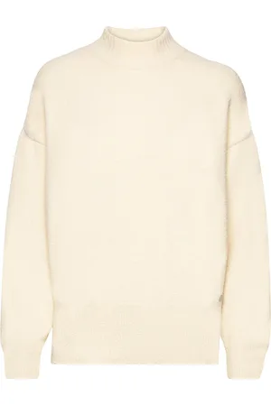Tamaris Barlt Boucle Knit Sweater White