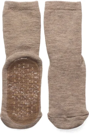 mp Denmark Wool Socks - Anti-Slip Beige