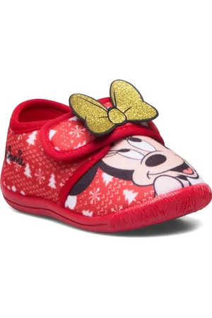 Leomil Disney Minnie House Shoe Red