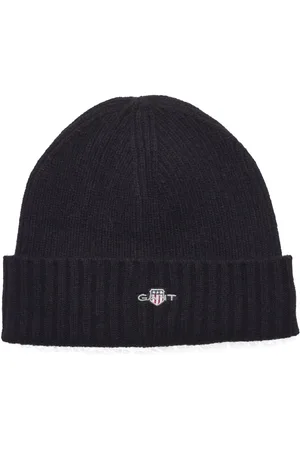 GANT Unisex. Shield Wool Beanie Black