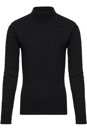 ONLY Kognewlina L/S Highneck Pullover Knt Black