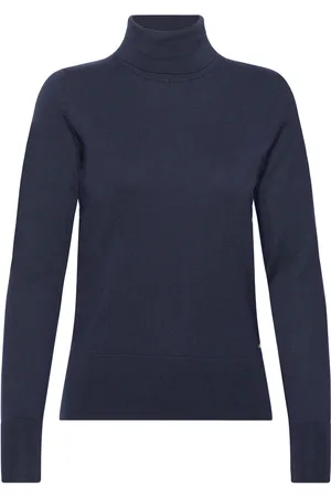 Lindex Sweater Taylor Rollerneck Navy