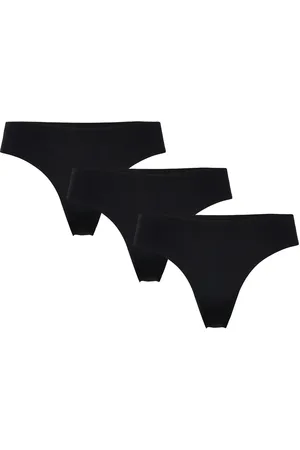 Missya Seamless String 3-Pack Black