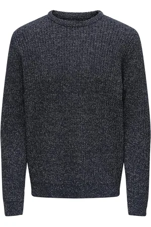 Only & Sons Onsmalaki Reg 7 Crew Knit Cs Navy