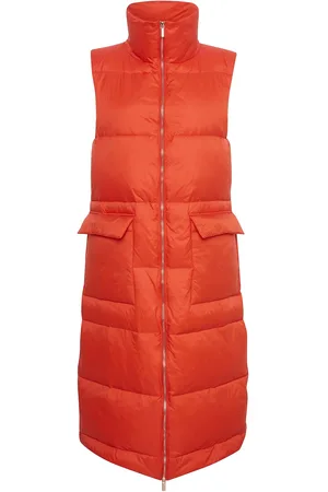 Culture Cuaisha Down Vest Orange