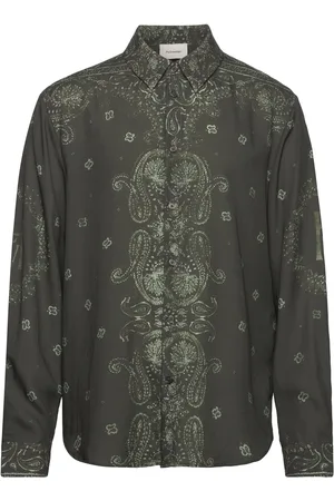 Holzweiler Elja Paisley Shirt Khaki