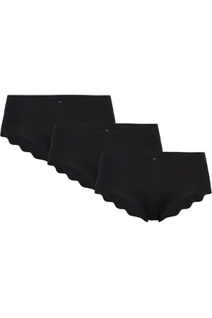Missya Seamless Tai 3-Pack Cotton Black