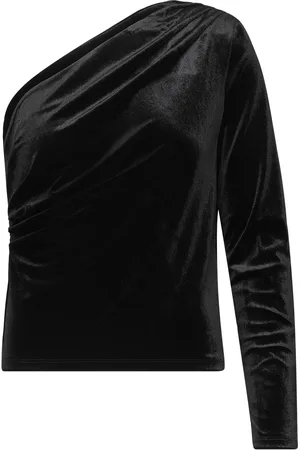 Object Objbianca Shoulder Top 130 Black
