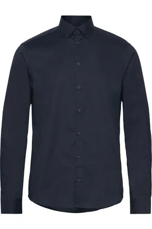 Casual Friday Cfalto Ls Bd Formal Shirt Navy