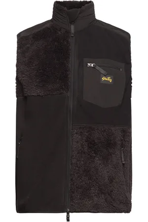 Stan Ray Patchwork Fleece Vest Black