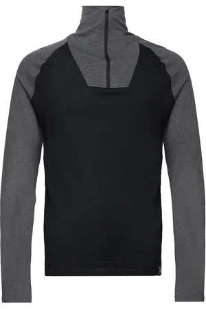 Bula Retro Merino Wool Halfzip Sweater Black
