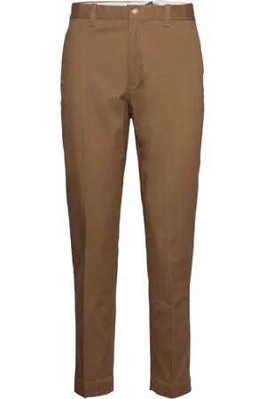 Ralph Lauren Cropped Slim Fit Twill Chino Pant Beige