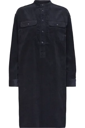 Ralph Lauren Corduroy Shirtdress Navy